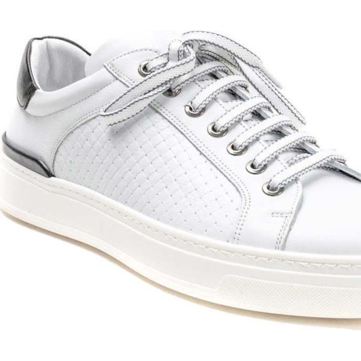Damiani Ανδρικά Sneakers Δέρμα 2650 Λευκό