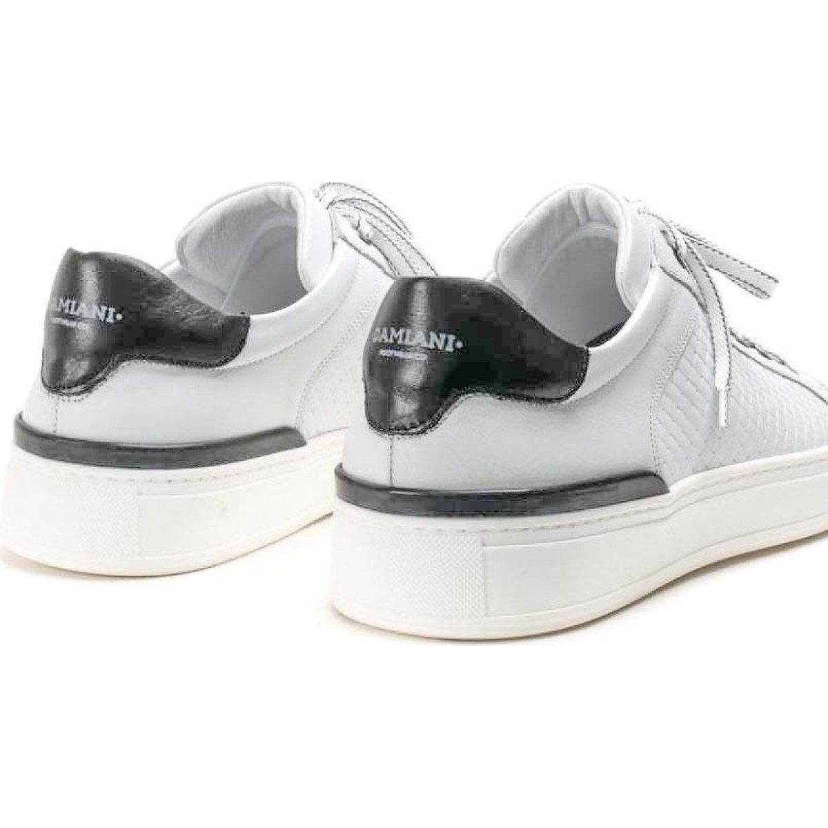 Damiani Ανδρικά Sneakers Δέρμα 2650 Λευκό