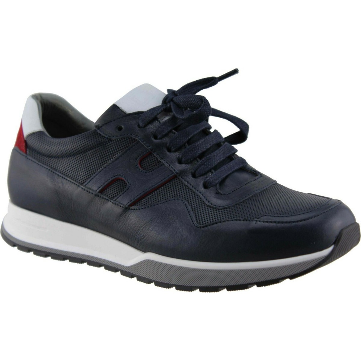 Damiani Ανδρικά Sneakers Δέρμα 1702 Μπλέ