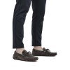 Damiani Ανδρικά Μοκασίνια Δέρμα 4000 Γκρί Suede