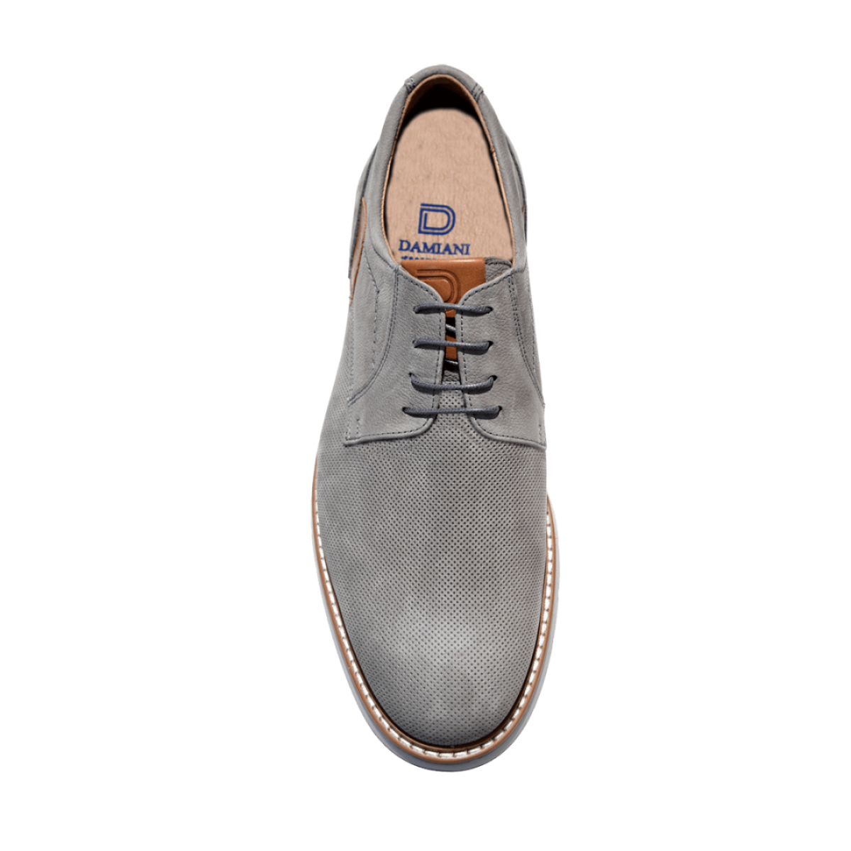 Damiani Ανδρικά Casual Δέρμα 6000 Γκρί Suede Damiani Ανδρικά Casual Δέρμα 6000 Γκρί Suede