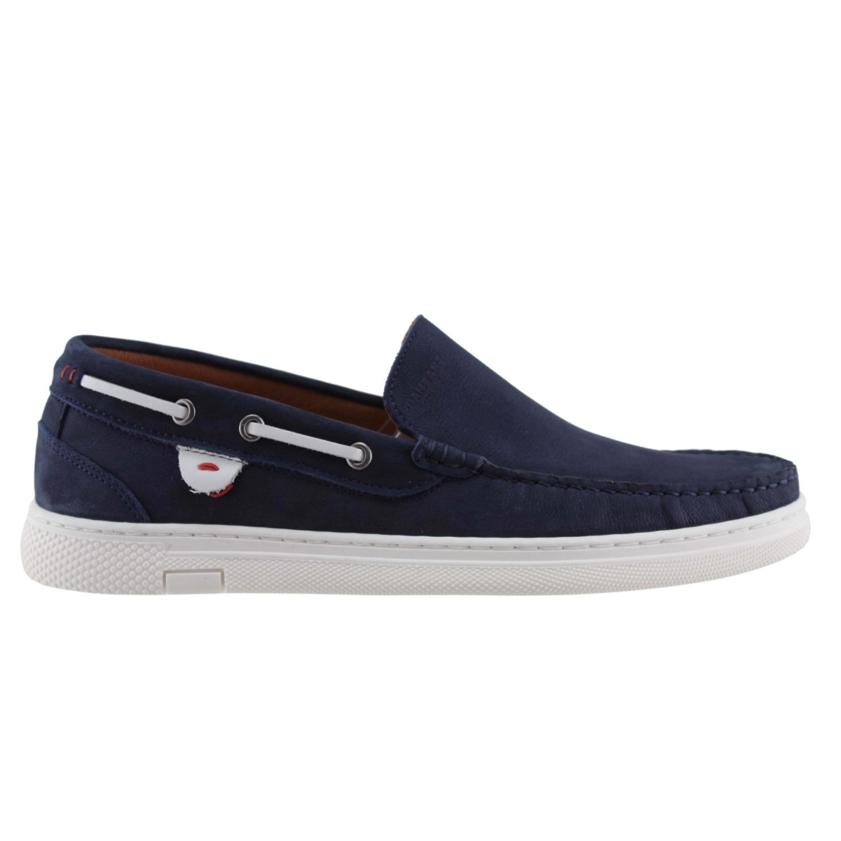 Damiani Ανδρικά Loafers Δέρμα 1900 Μπλέ Suede