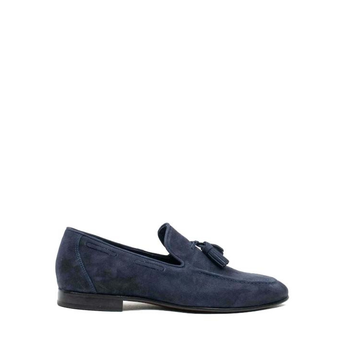 Damiani Ανδρικά Loafers Δέρμα 3200 Μπλέ Suede