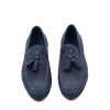 Damiani Ανδρικά Loafers Δέρμα 3200 Μπλέ Suede