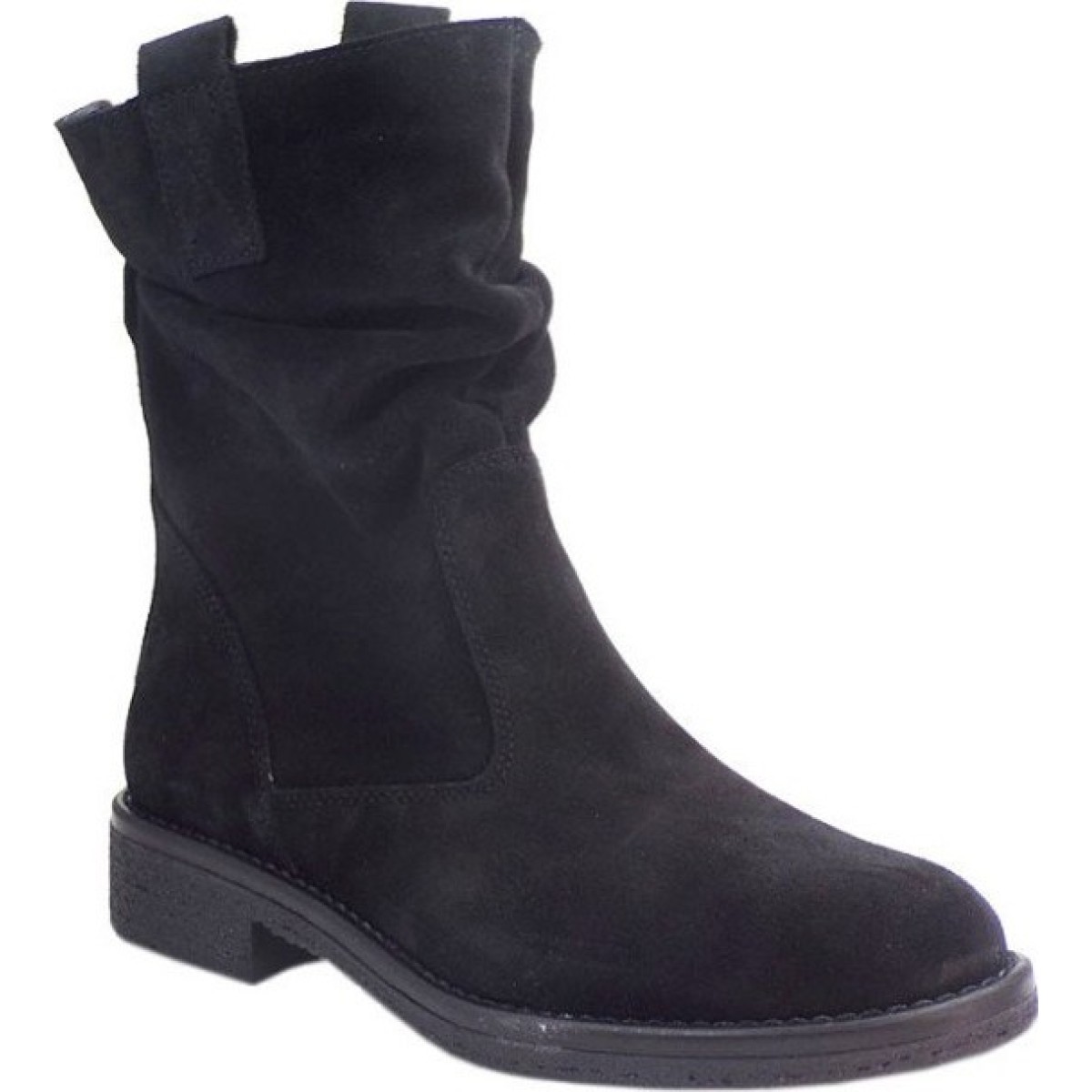 Envie Shoes Γυναικεία Μποτάκια Δέρμα E02-06320-14 Μαύρο Suede Envie Shoes Γυναικεία Μποτάκια Δέρμα E02-06320-14 Μαύρο Suede
