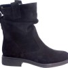 Envie Shoes Γυναικεία Μποτάκια Δέρμα E02-06320-14 Μαύρο Suede