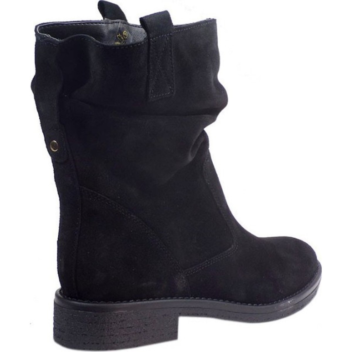 Envie Shoes Γυναικεία Μποτάκια Δέρμα E02-06320-14 Μαύρο Suede Envie Shoes Γυναικεία Μποτάκια Δέρμα E02-06320-14 Μαύρο Suede