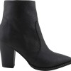 Envie Shoes Γυναικεία Μποτάκια E02-10150-34 Μαύρο Φίδι
