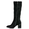 Envie Shoes Γυναικείες Μπότες V45-08862-34 Μαύρο Suede