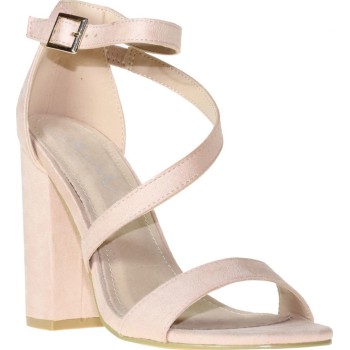 Envie Shoes Γυναικεία Πέδιλα V42-09412-90 Nude Suede