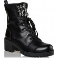 Envie Shoes Γυναικεία Μποτάκια V42-10235-34 Μαύρο