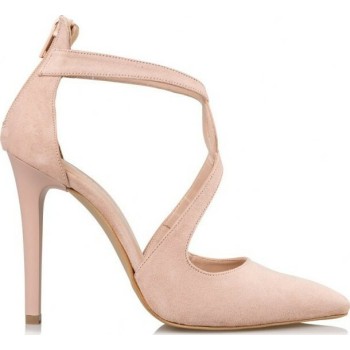 Envie Shoes Γυναικείες Γόβες E02-11170-90 Nude Suede