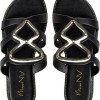 Envie Shoes Γυναικεία Σανδάλια Flat V96-13214-34 Μαύρο