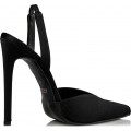 Envie Shoes Γυναικείες Γόβες E02-14117-34 Μαύρο Satin