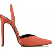 Envie Shoes Γυναικείες Γόβες E02-15154-46 Πορτοκαλί Satin