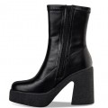 Envie Shoes Γυναικεία Μποτάκια E23-18378-14 Μαύρο