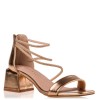 Envie Shoes Γυναικεία Πέδιλα E37-17314-58 Rosegold