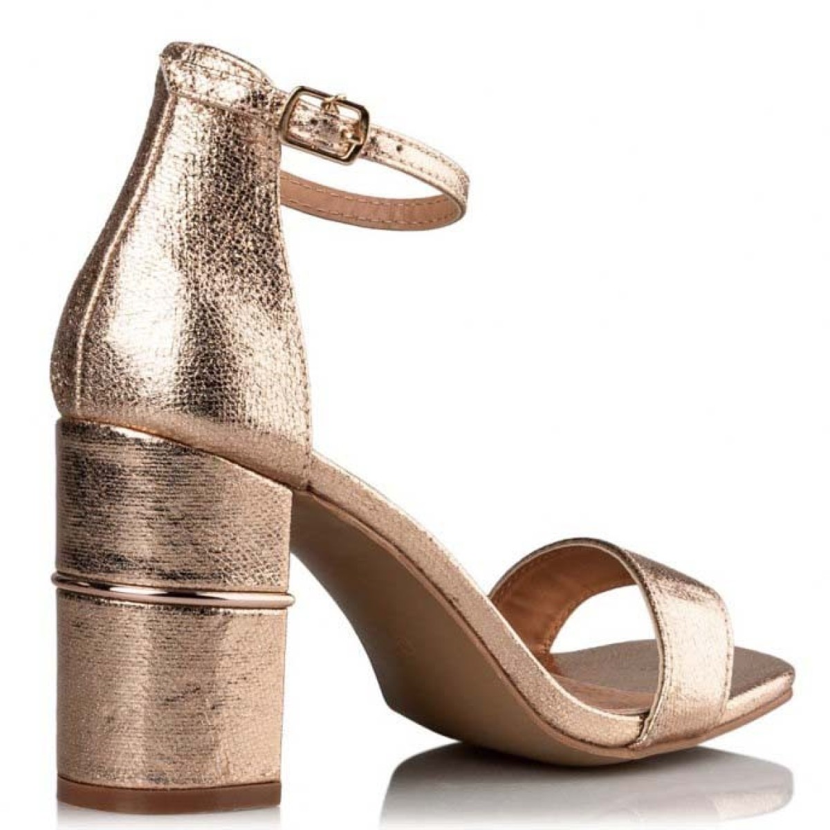 Envie Shoes Γυναικεία Πέδιλα E37-17316-58 Rosegold