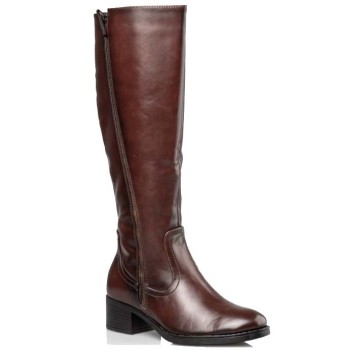 Envie Shoes Γυναικείες Μπότες V63-16277-26 Κάμελ