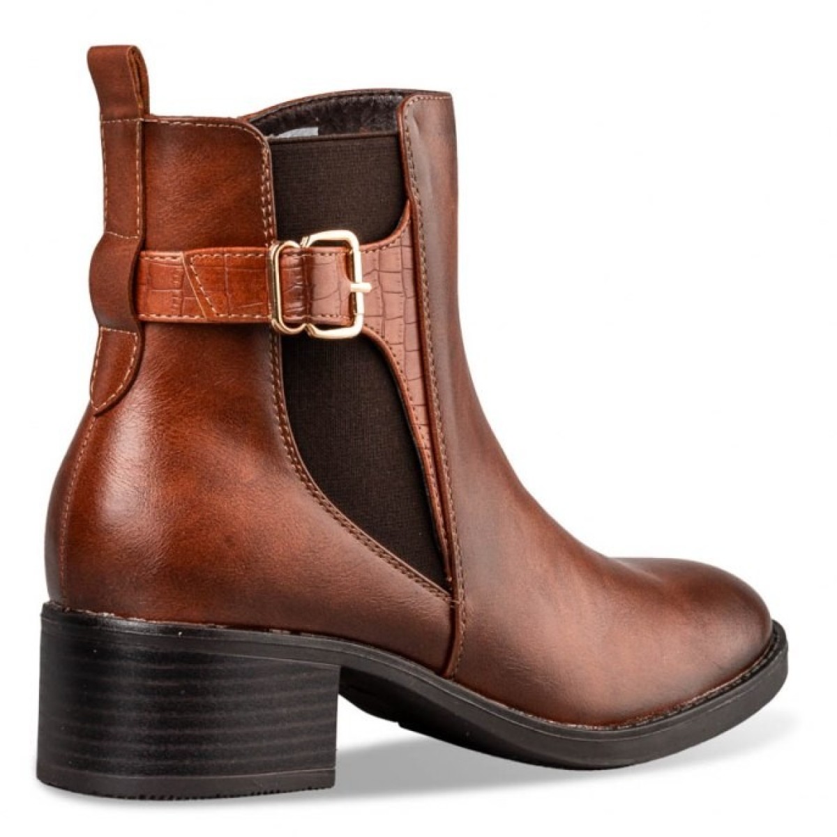 Envie Shoes Γυναικεία Μποτάκια V63-18138-26 Κάμελ Envie Shoes Γυναικεία Μποτάκια V63-18138-26 Κάμελ