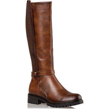 Envie Shoes Γυναικείες Μπότες V63-18375-26 Κάμελ