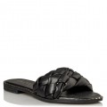 Envie Shoes Γυναικεία Σανδάλια Flat V96-15403-34 Μαύρο