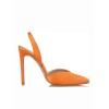 Envie Shoes Γυναικείες Γόβες E02-15154-46 Πορτοκαλί Satin