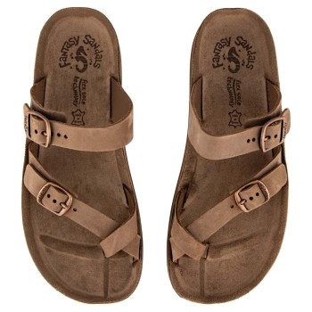 FANTASY SANDALS S346 CAPUCCINO TABAC