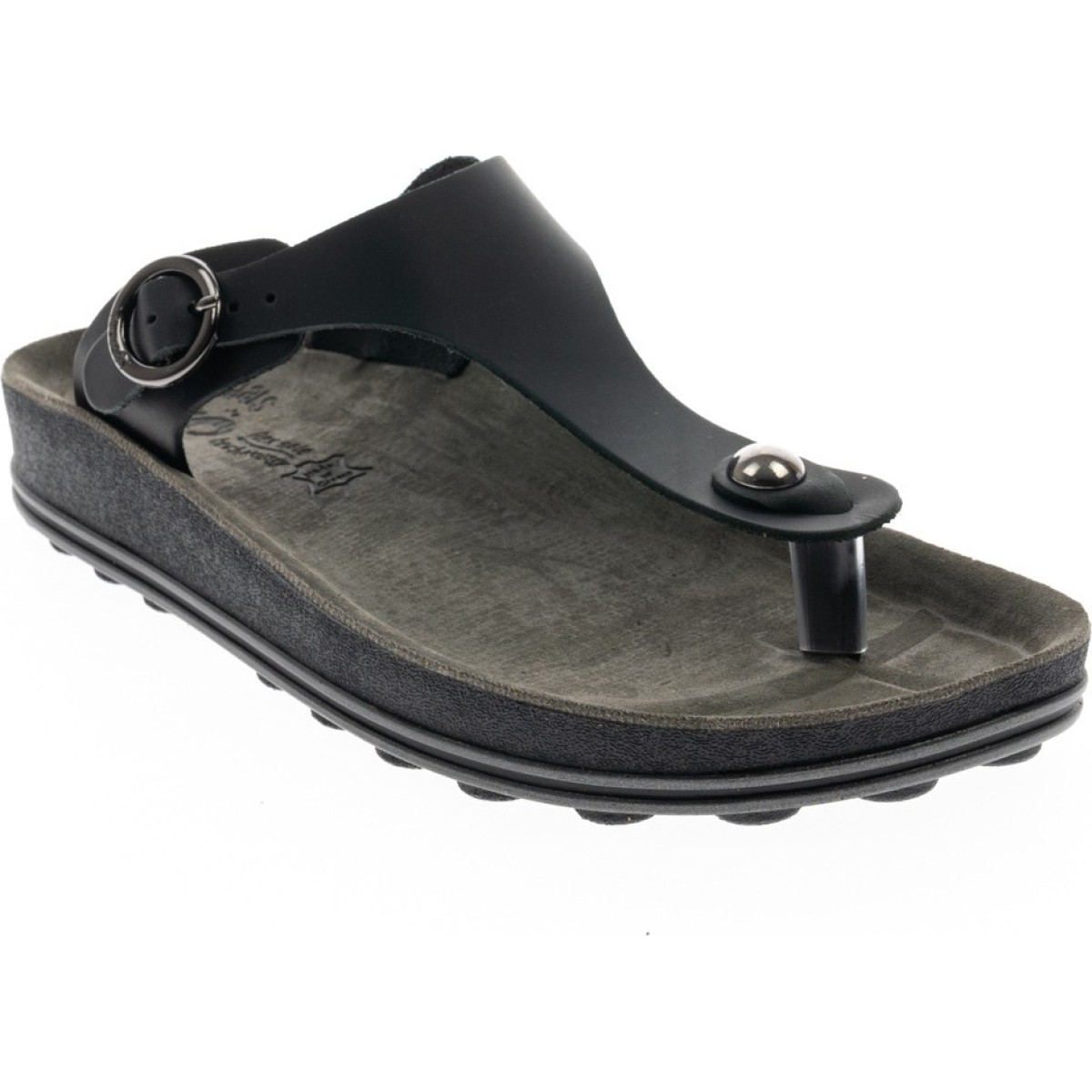 FANTASY SANDALS S300 BLACK BRUSH