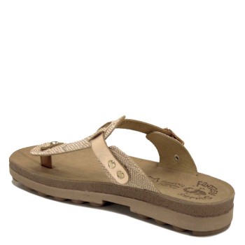 FANTASY SANDALS S9004 ROSEGOLD LIZARD