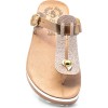 FANTASY SANDALS S9004 ROSEGOLD ROCK