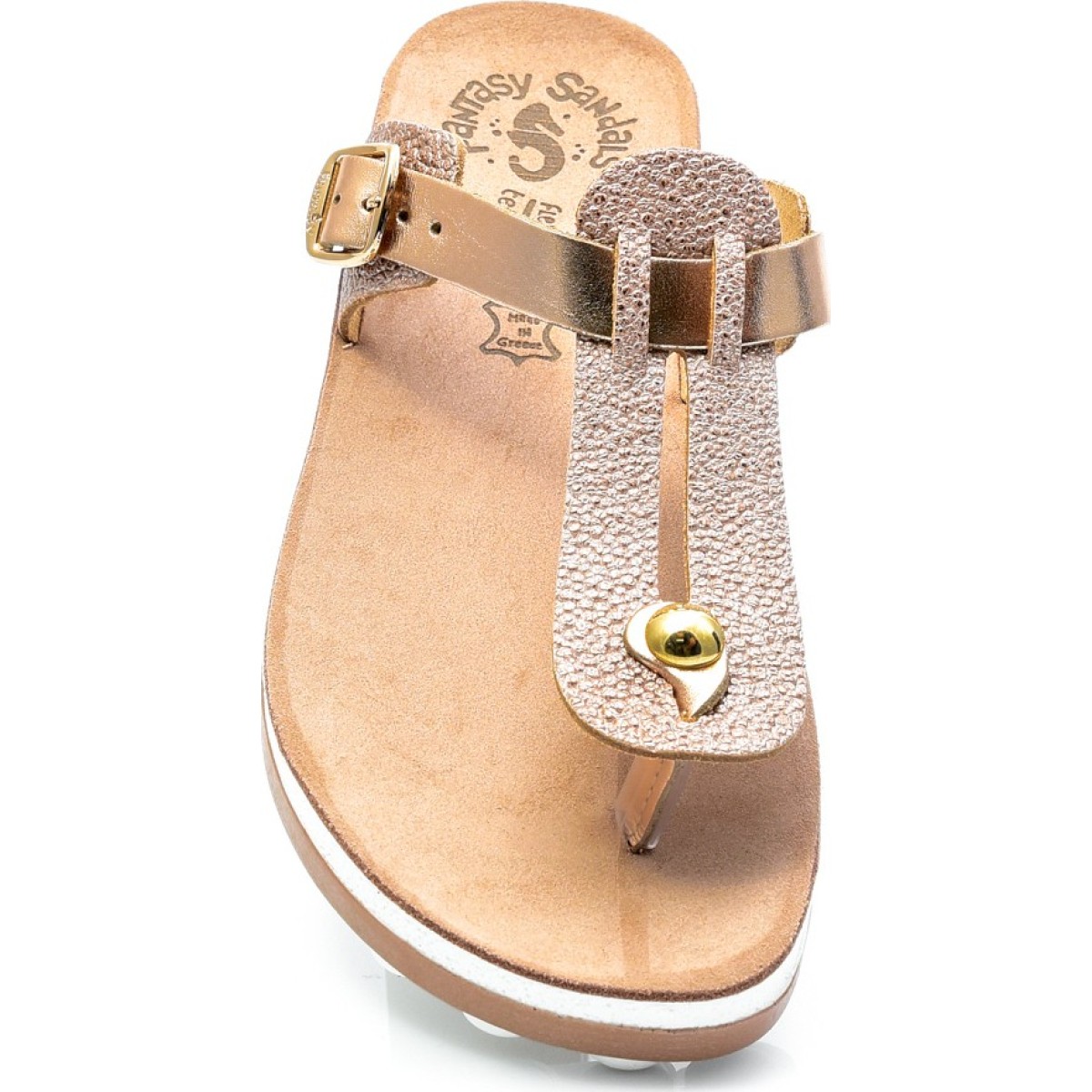 FANTASY SANDALS S9004 ROSEGOLD ROCK