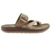 FANTASY SANDALS S904 ROSEGOLD LIZARD