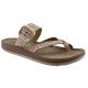 FANTASY SANDALS S904 ROSEGOLD LIZARD