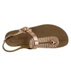 FANTASY SANDALS S9005 ROSEGOLD CROCO