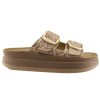 FANTASY SANDALS S1100 ROSEGOLD LIZARD