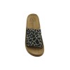 FANTASY SANDALS Γυναικεία Σανδάλια Πλατφόρμες Δέρμα S2101 Black Giraffe