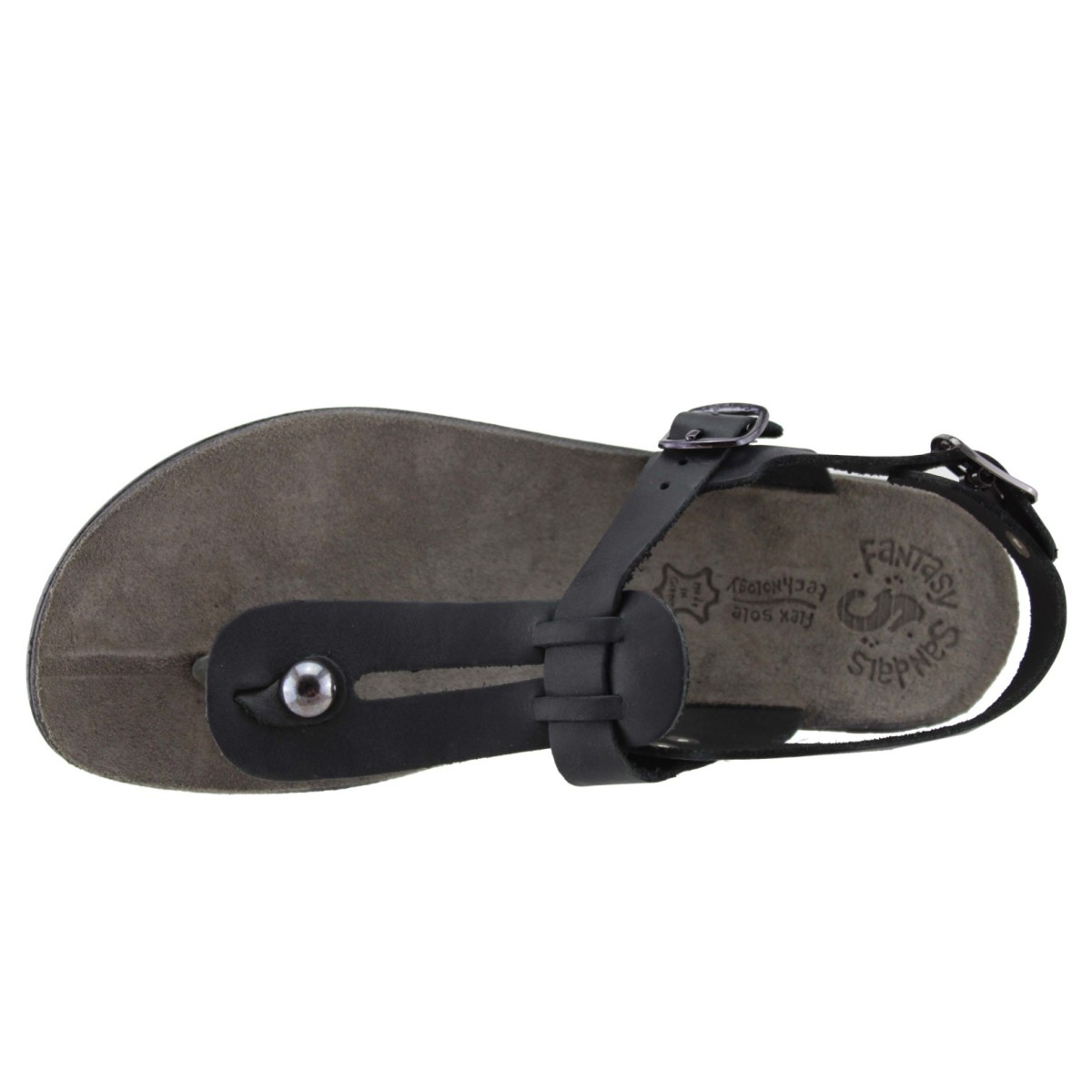 FANTASY SANDALS S9005 BLACK BRUSH FANTASY SANDALS S9005 BLACK BRUSH