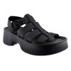 FANTASY SANDALS Γυναικεία Πέδιλα Πλατφόρμες Δέρμα S2106 Black FANTASY SANDALS Γυναικεία Πέδιλα Πλατφόρμες Δέρμα S2106 Black