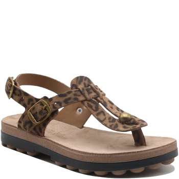 FANTASY SANDALS S9005 MOKA LEOPARD