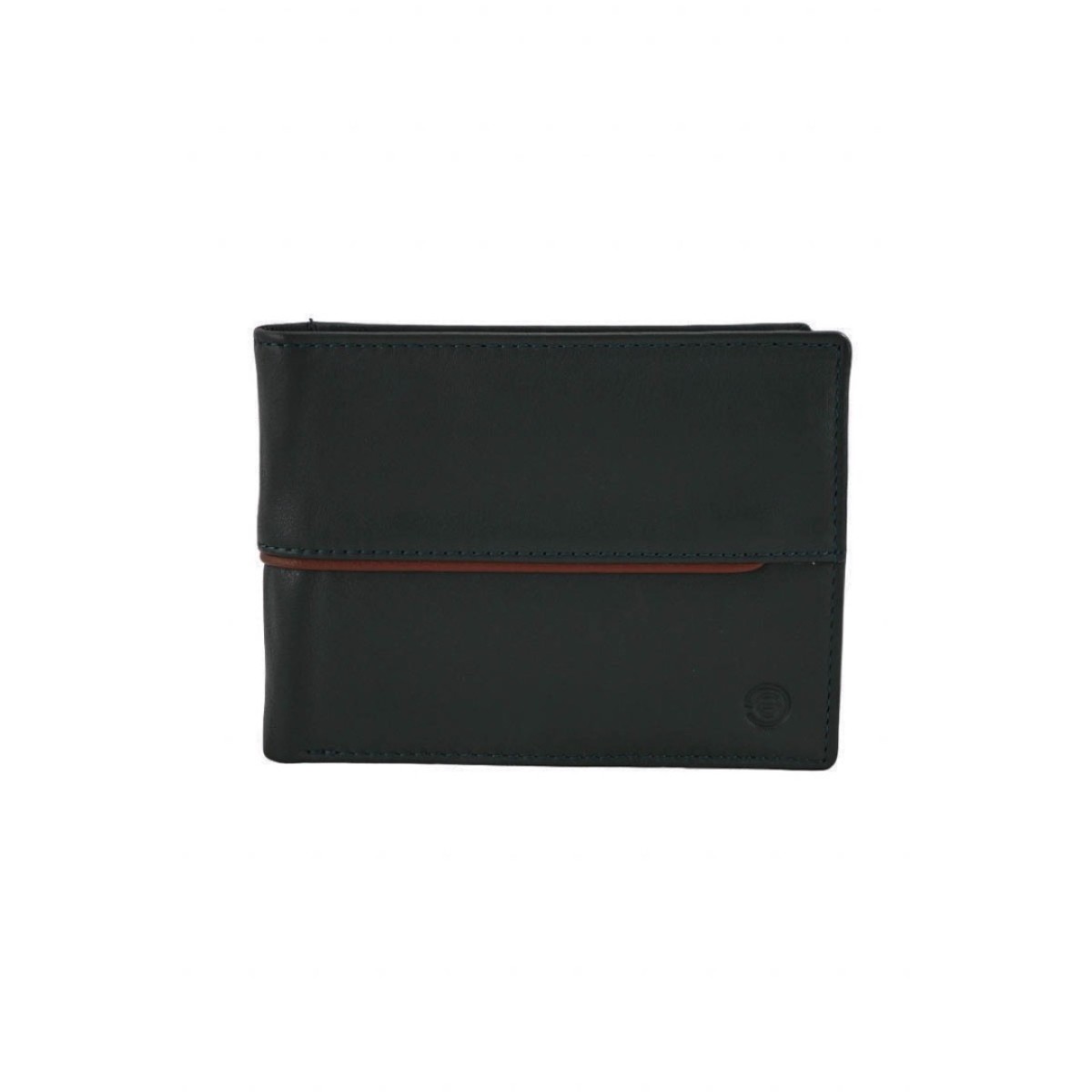 Ginis Leather Ανδρικό Πορτοφόλι Δέρμα MAF59 Μαύρο