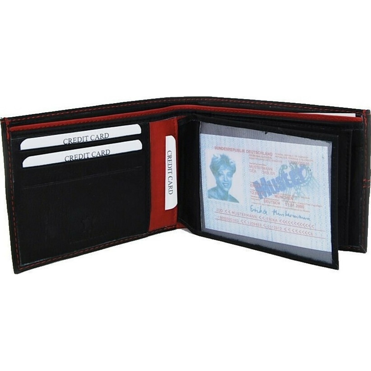 Ginis Leather Ανδρικό Πορτοφόλι Δέρμα MR3 Μαύρο Ginis Leather Ανδρικό Πορτοφόλι Δέρμα MR3 Μαύρο