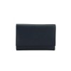 Ginis Leather Γυναικείο Πορτοφόλι Δέρμα ONS2 Μαύρο