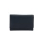 Ginis Leather Γυναικείο Πορτοφόλι Δέρμα ONS2 Μαύρο