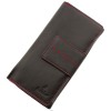 Ginis Leather Γυναικείο Πορτοφόλι Δέρμα MR8 Μαύρο