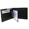 Ginis Leather Ανδρικό Πορτοφόλι Δέρμα CG1335 Μαύρο Ginis Leather Ανδρικό Πορτοφόλι Δέρμα CG1335 Μαύρο