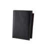 Ginis Leather Ανδρικό Πορτοφόλι Δέρμα WVT9 Μαύρο
