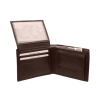 Ginis Leather Ανδρικό Πορτοφόλι Δέρμα VT1 Καφέ Ginis Leather Ανδρικό Πορτοφόλι Δέρμα VT1 Καφέ