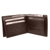 Ginis Leather Ανδρικό Πορτοφόλι Δέρμα VT1 Καφέ Ginis Leather Ανδρικό Πορτοφόλι Δέρμα VT1 Καφέ