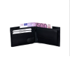 Ginis Leather Ανδρικό Πορτοφόλι Δέρμα CG123 Μαύρο